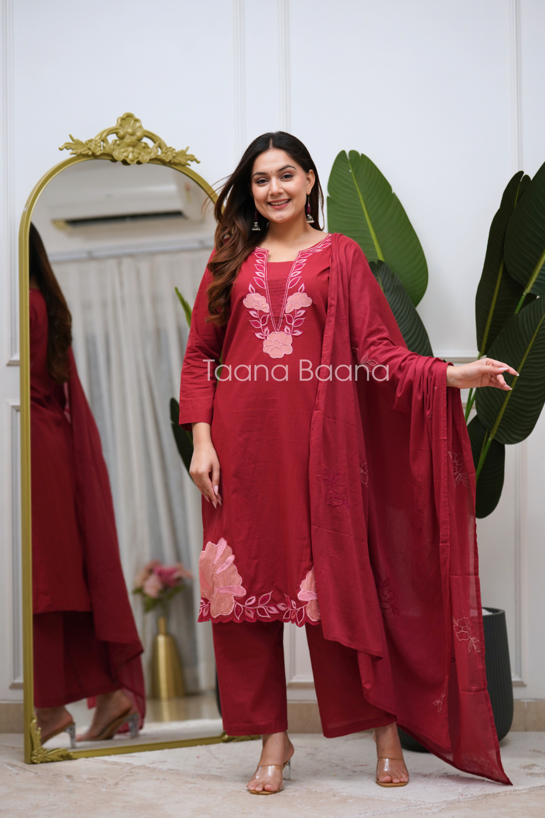 Dupatta Pant Set