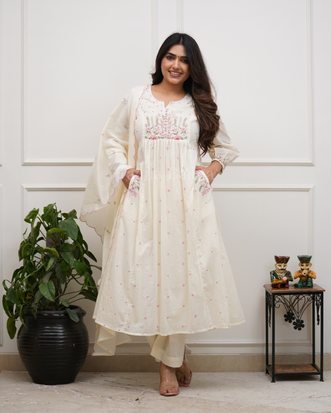 Dupatta Pant Set