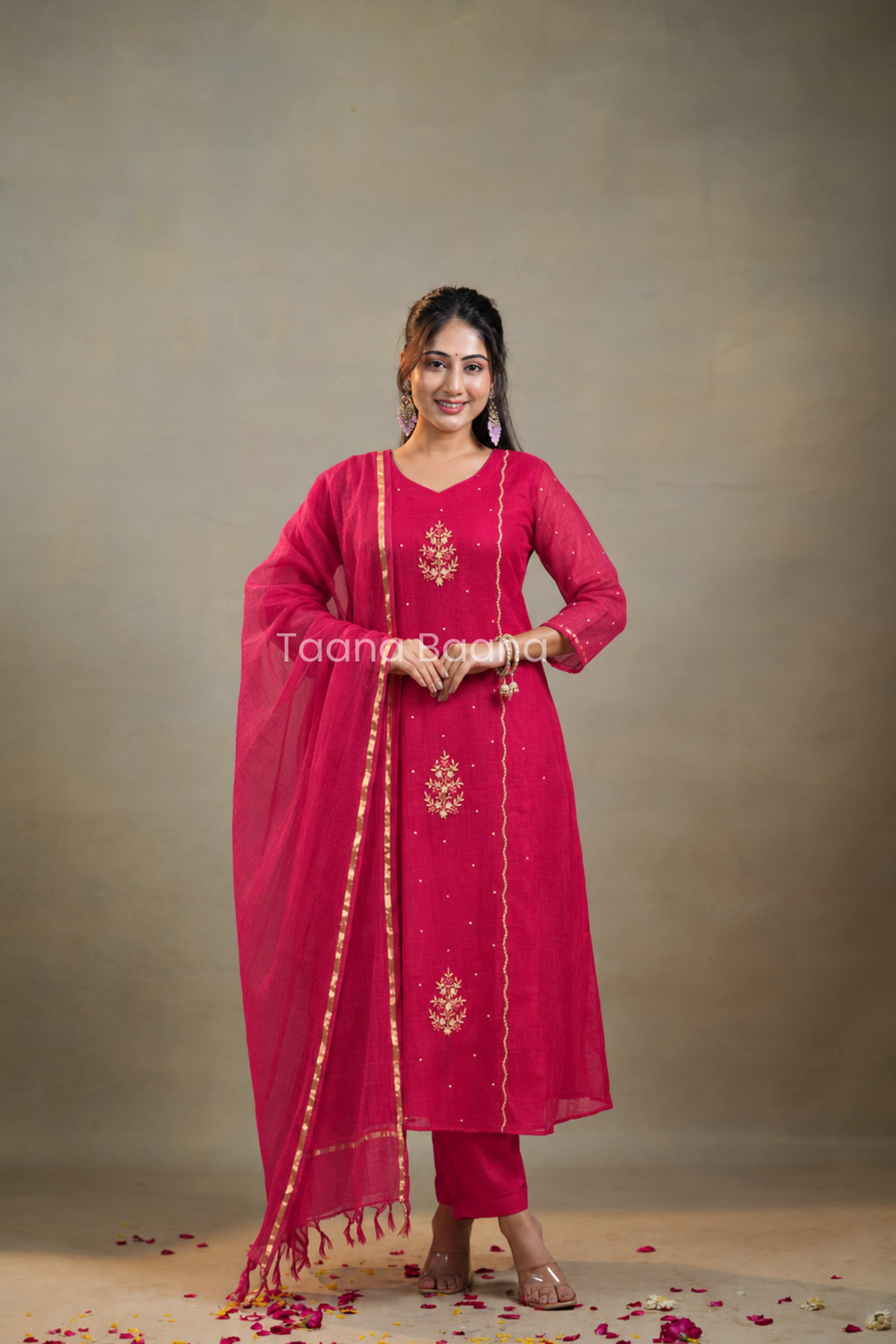 Dupatta Pant Set