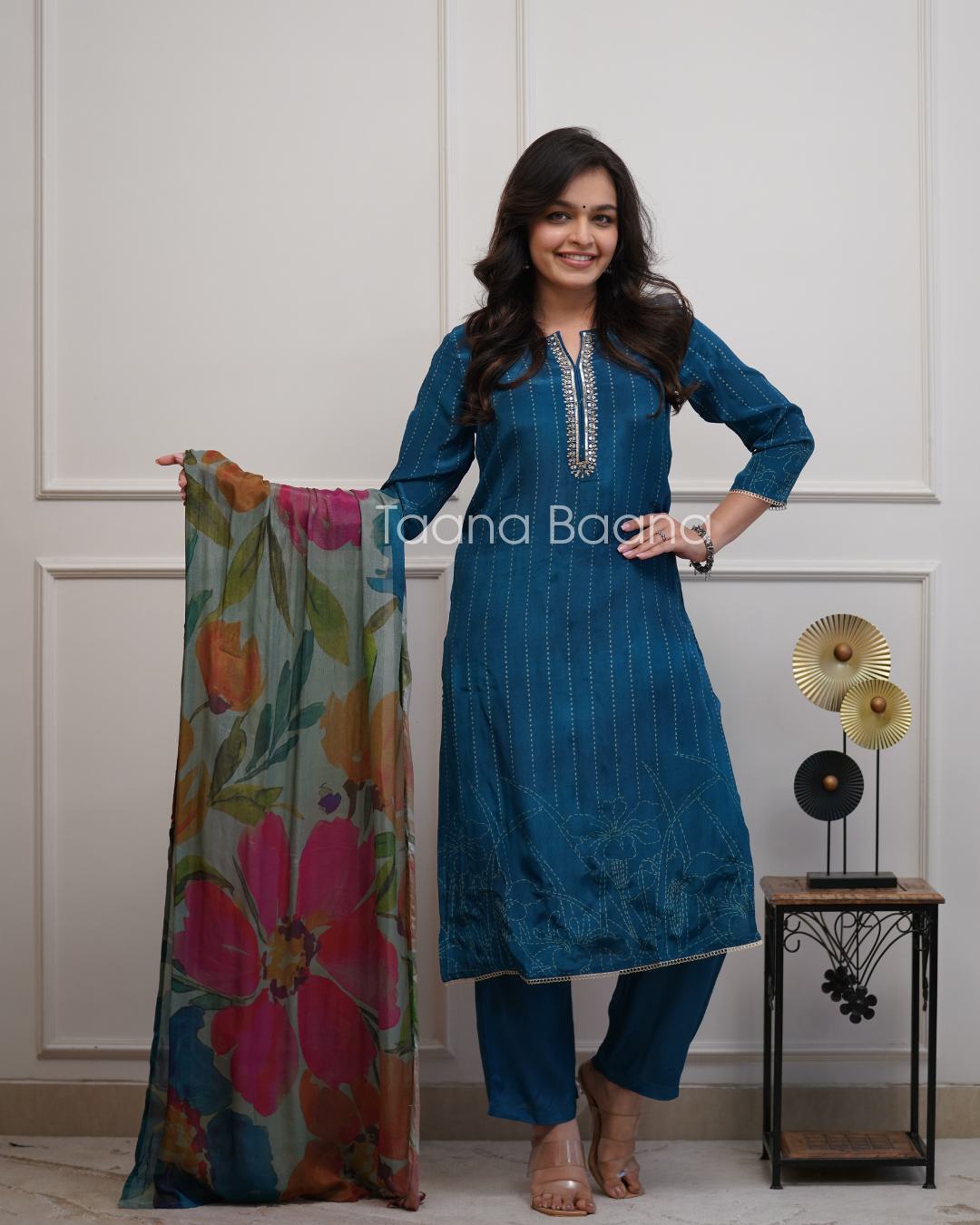 Dupatta Pant Set