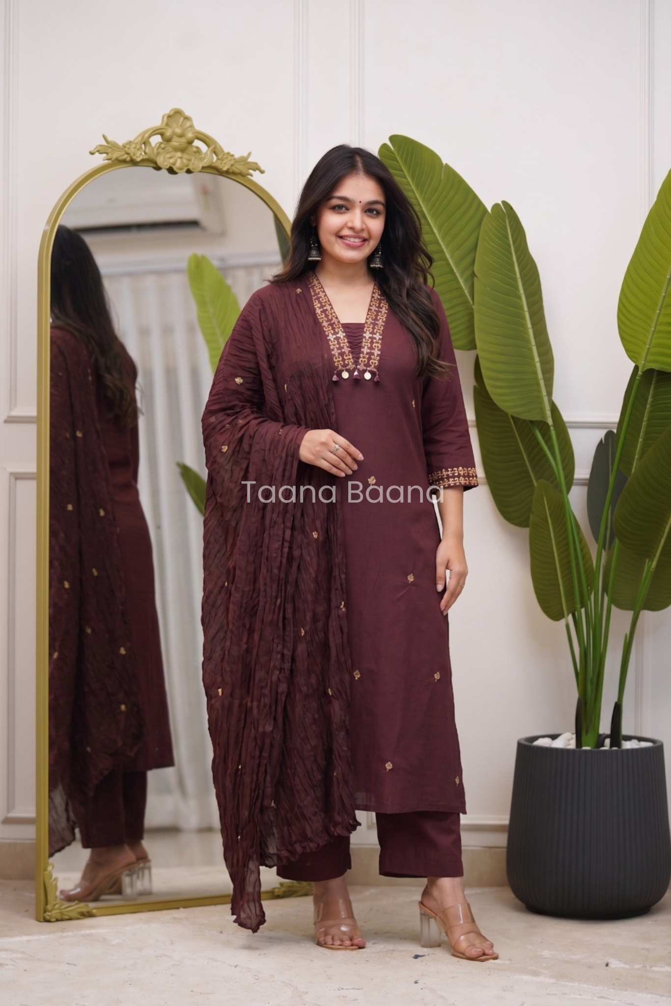 Dupatta Pant Set