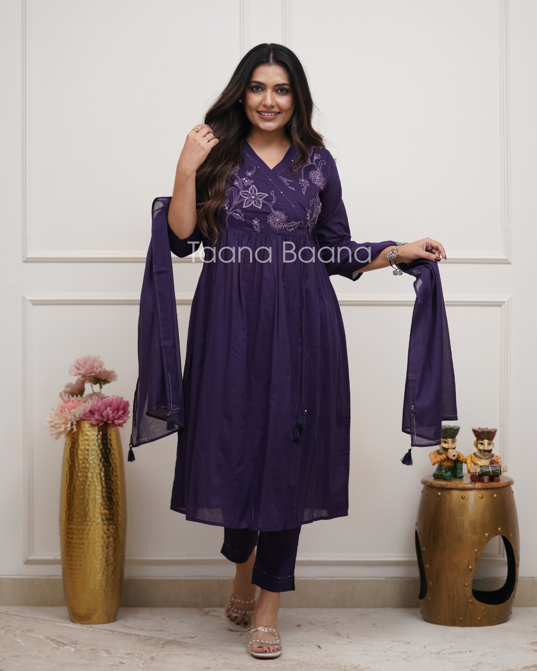Dupatta Pant Set