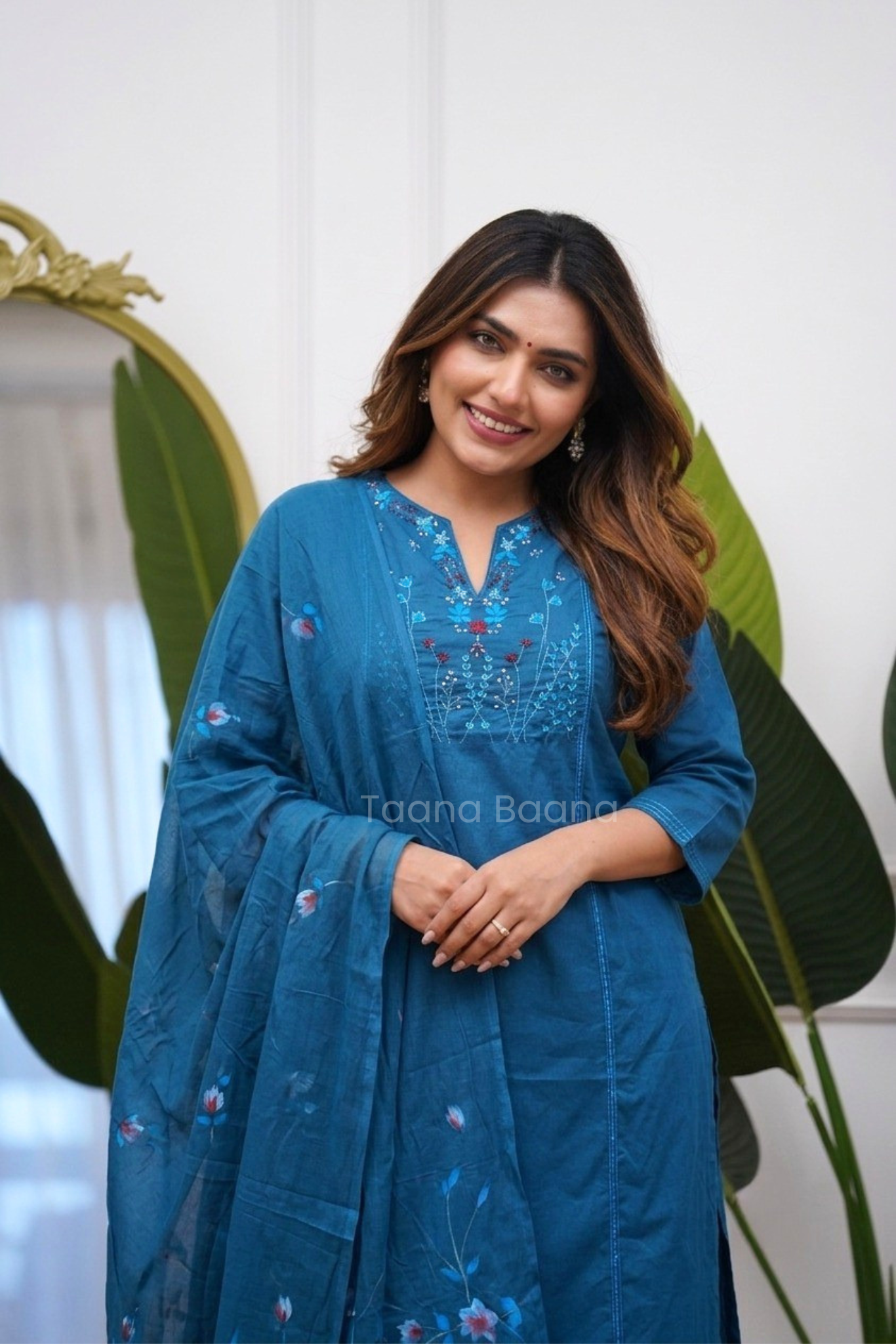 Dupatta Pant Set