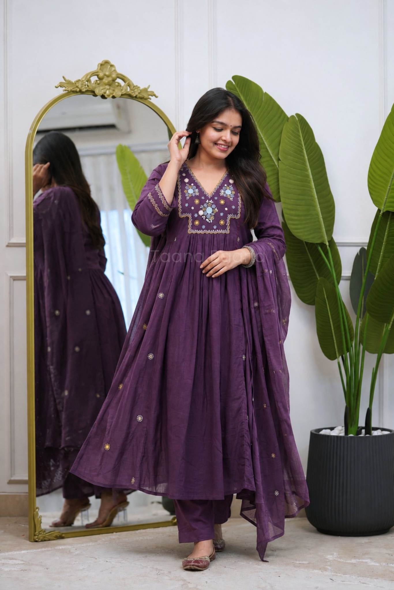 Dupatta Pant Set