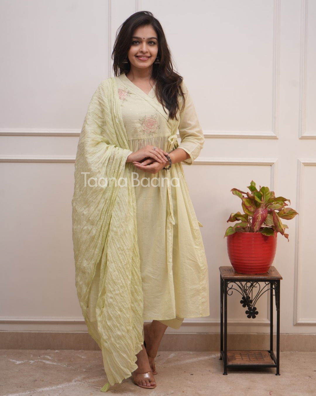 Dupatta Pant Set
