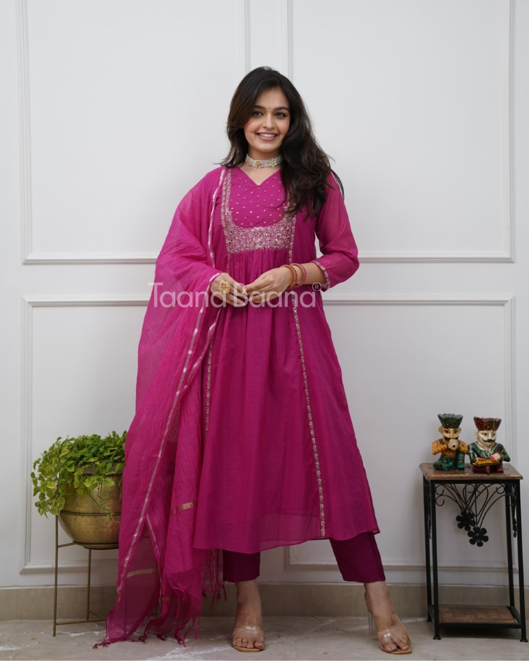 Dupatta Pant Set