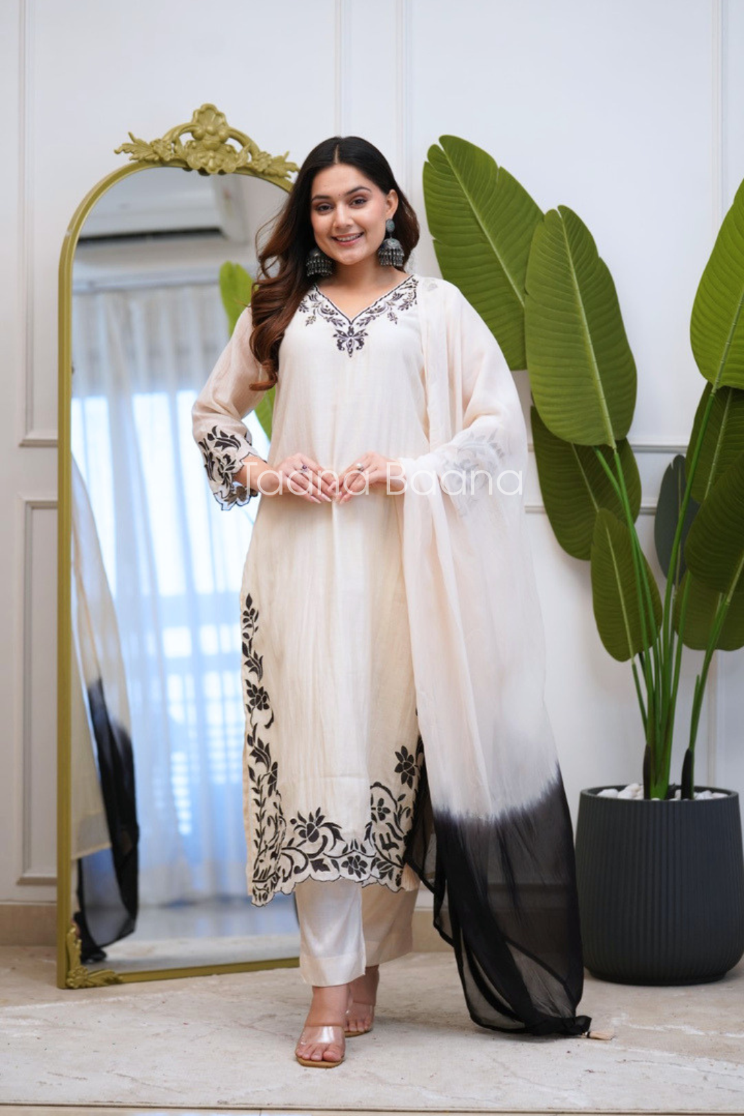 Dupatta Pant Set