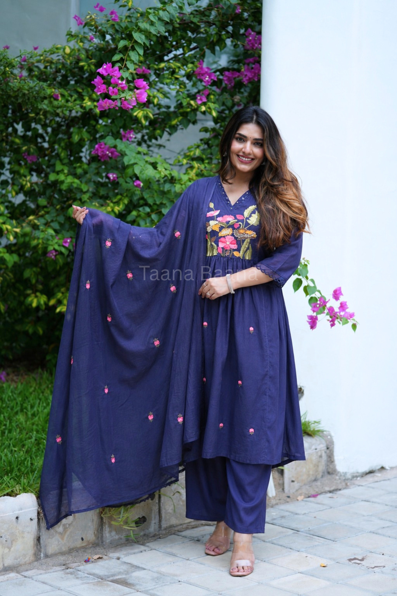 Dupatta Pant Set