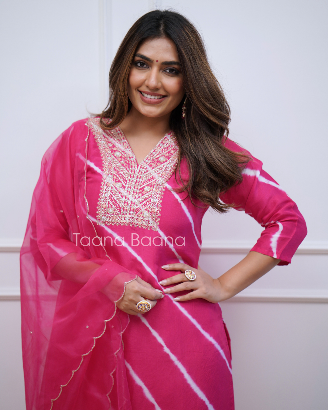 Dupatta Pant Set