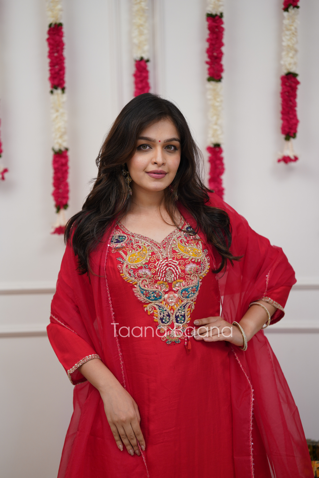 Dupatta Pant Set