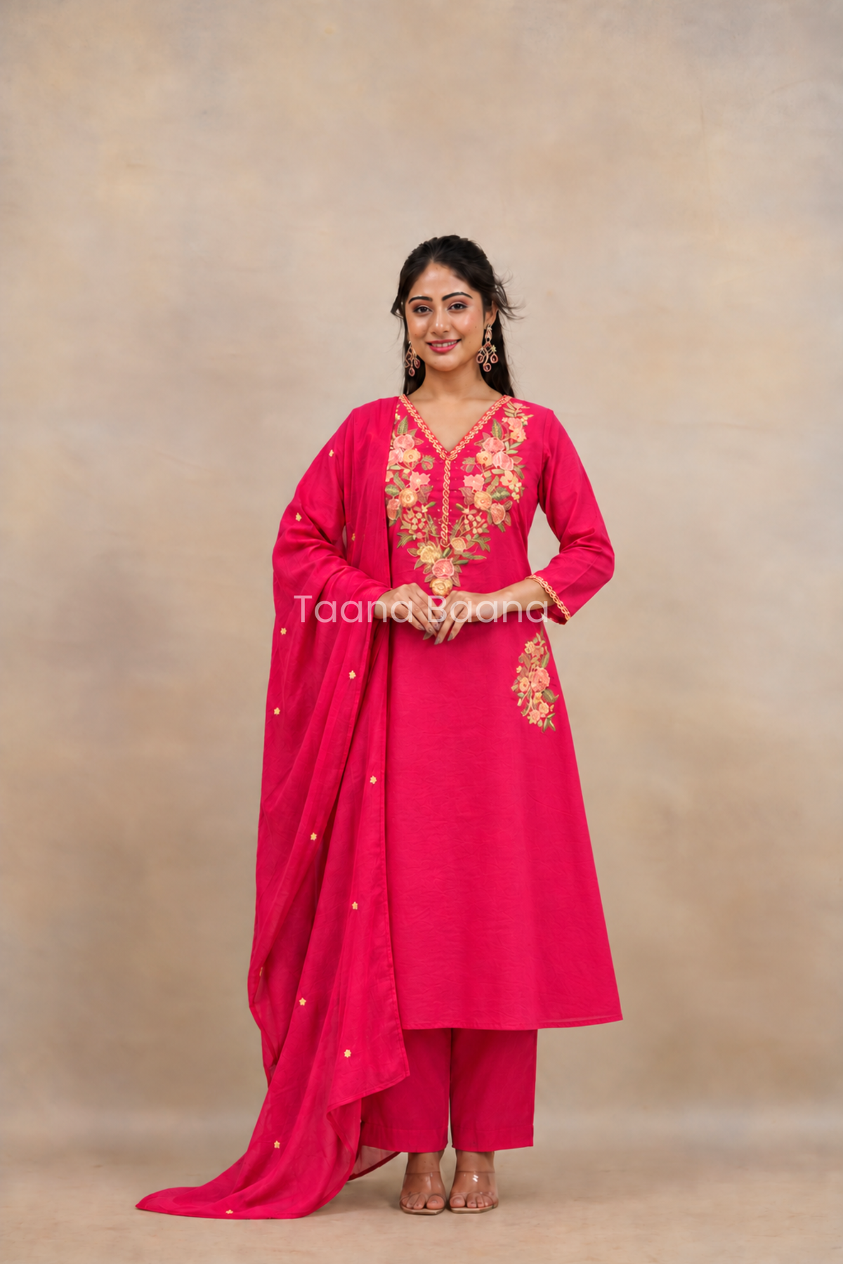 Dupatta Pant Set