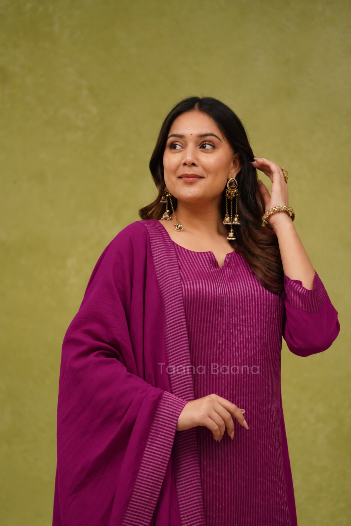 Dupatta Pant Set