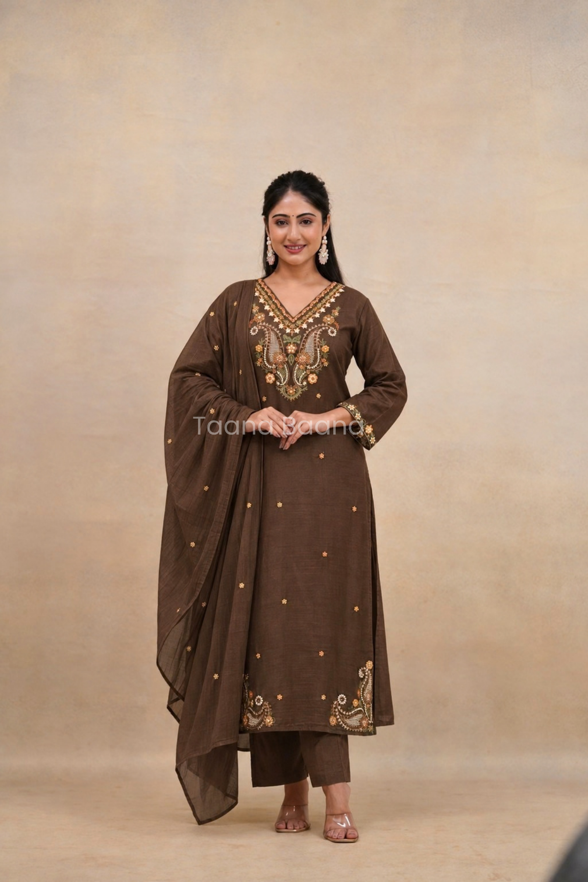 Dupatta Pant Set