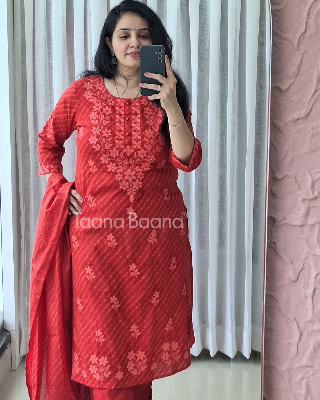 Dupatta Pants Set