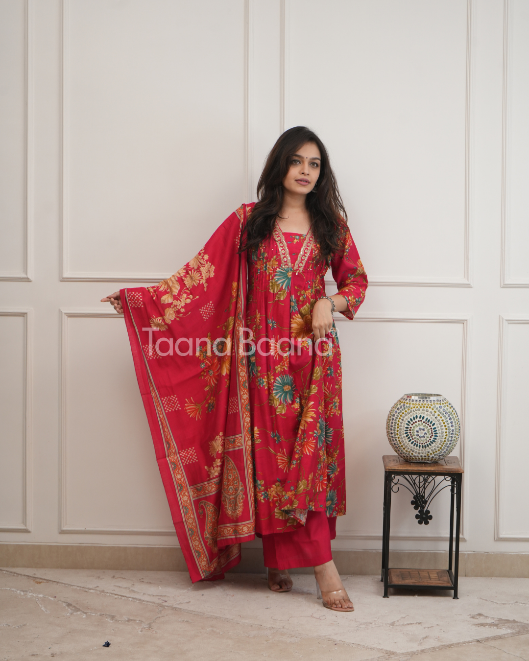 Dupatta Pant Set
