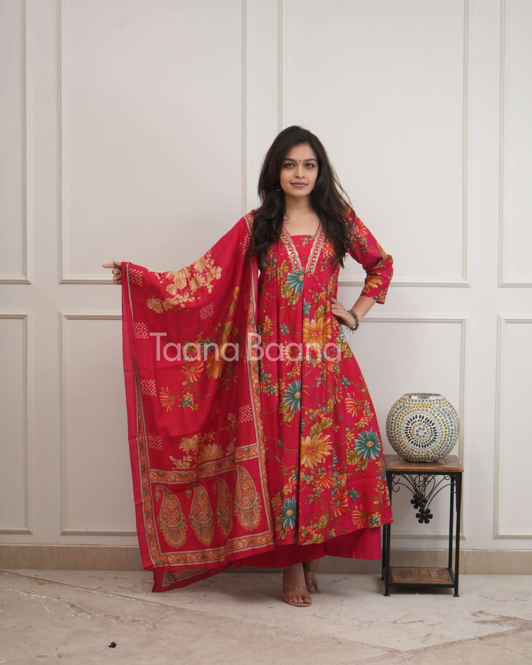Dupatta Pant Set