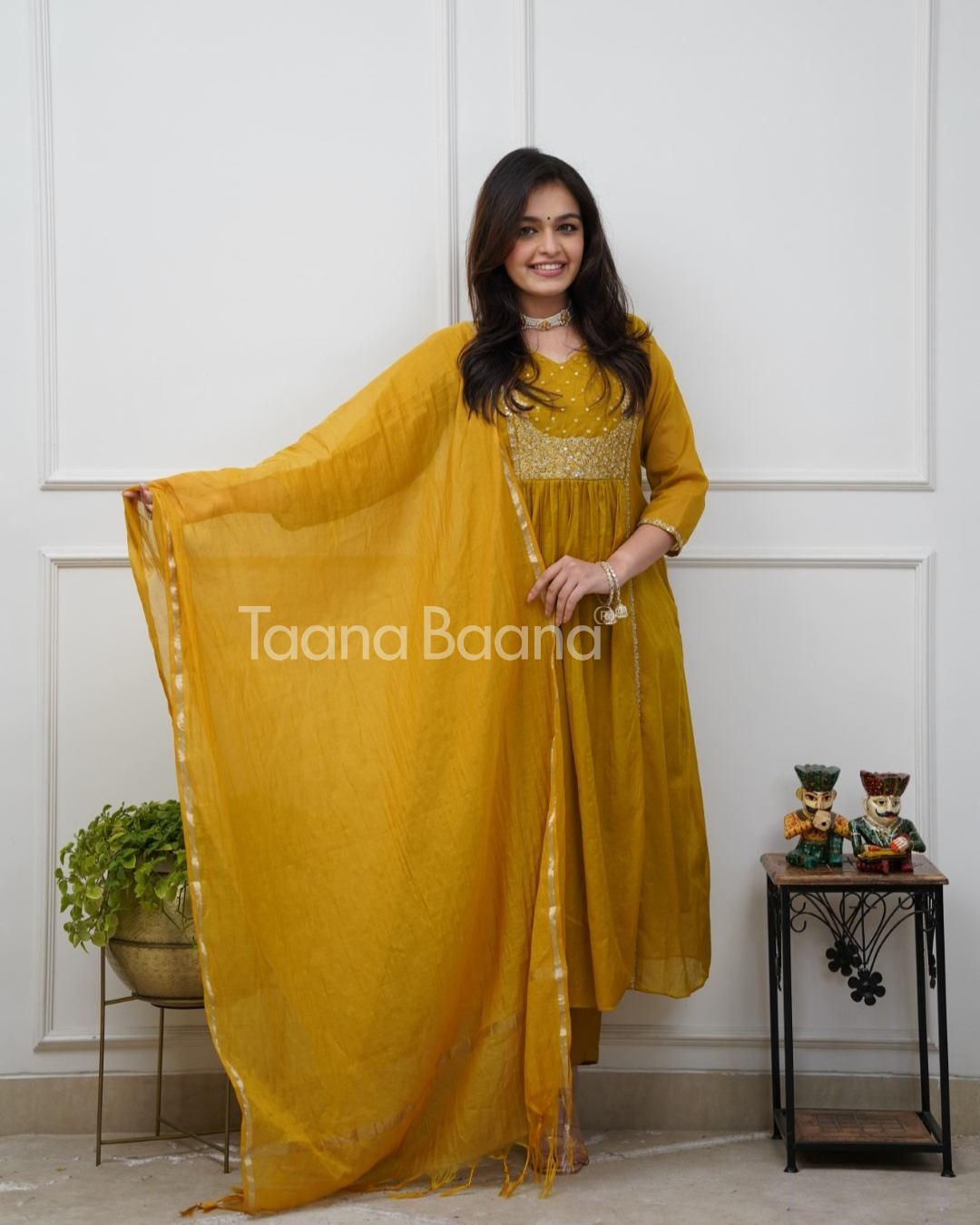 Dupatta Pant Set