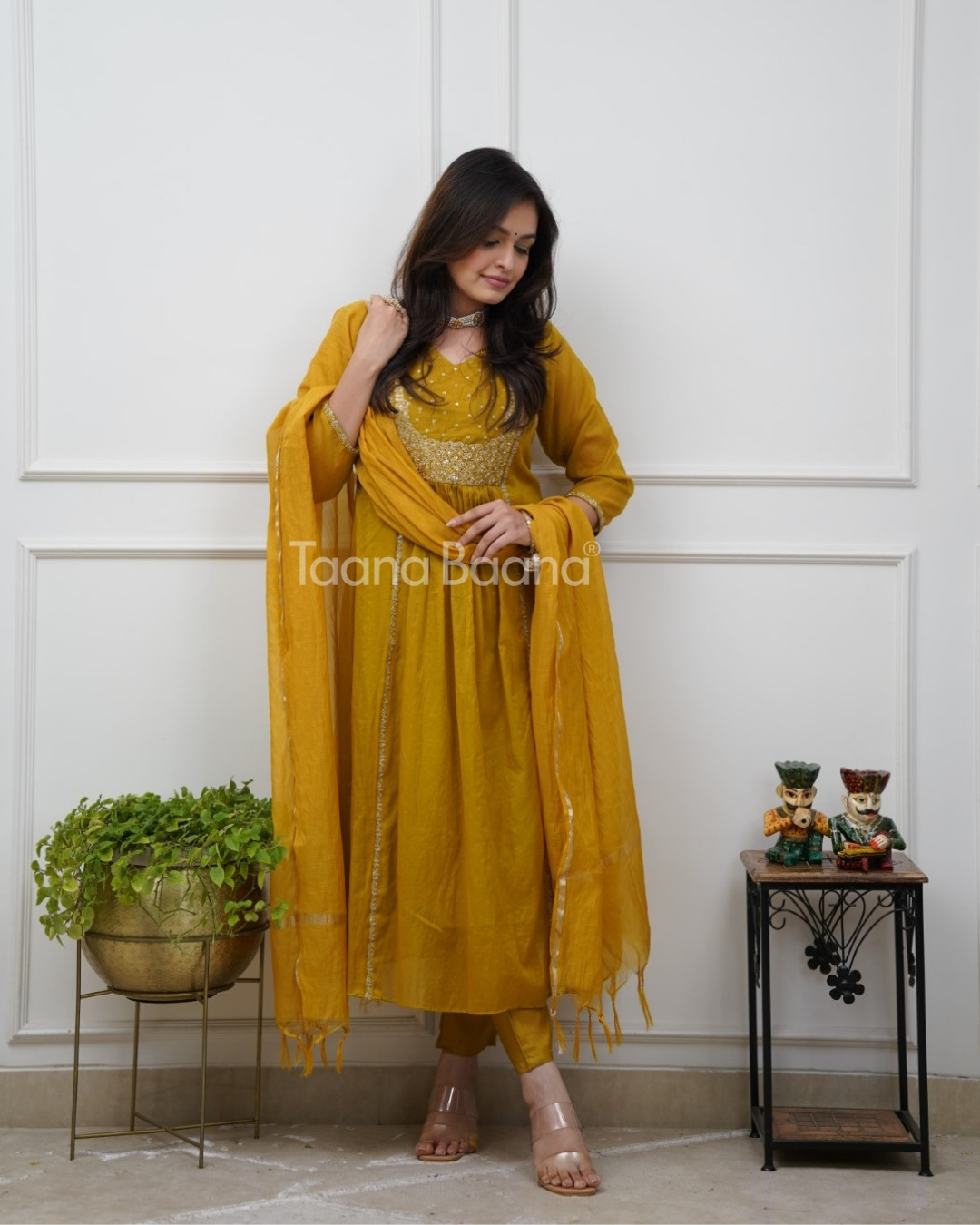 Dupatta Pant Set