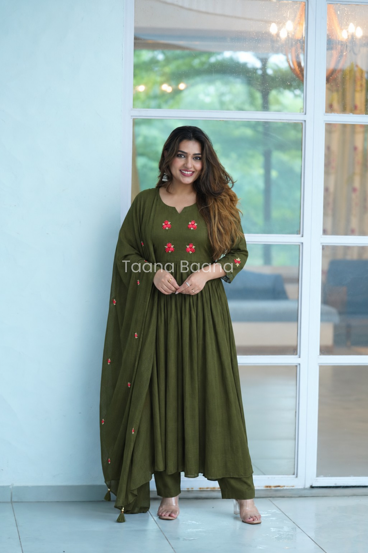 Dupatta Pant Set