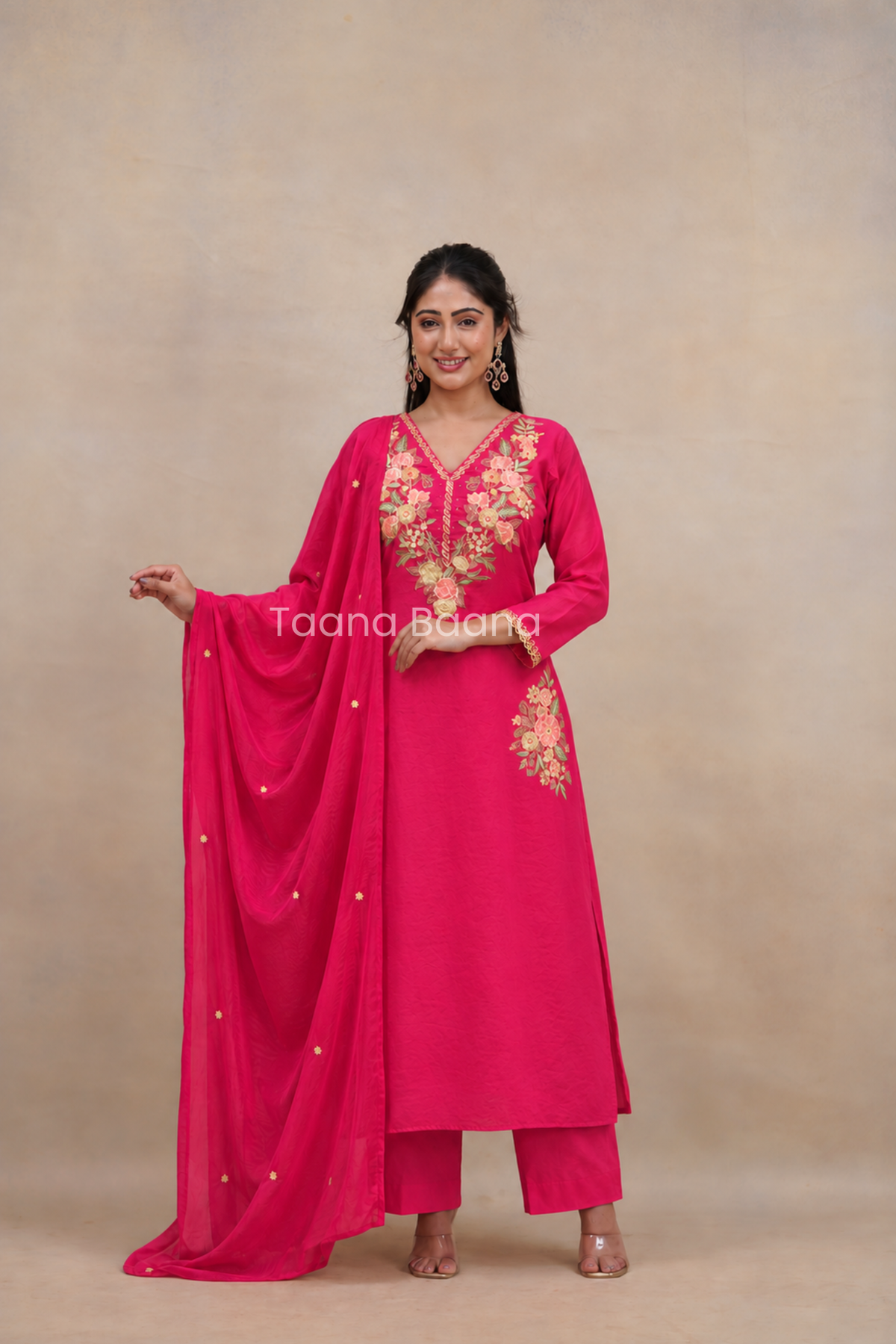 Dupatta Pant Set