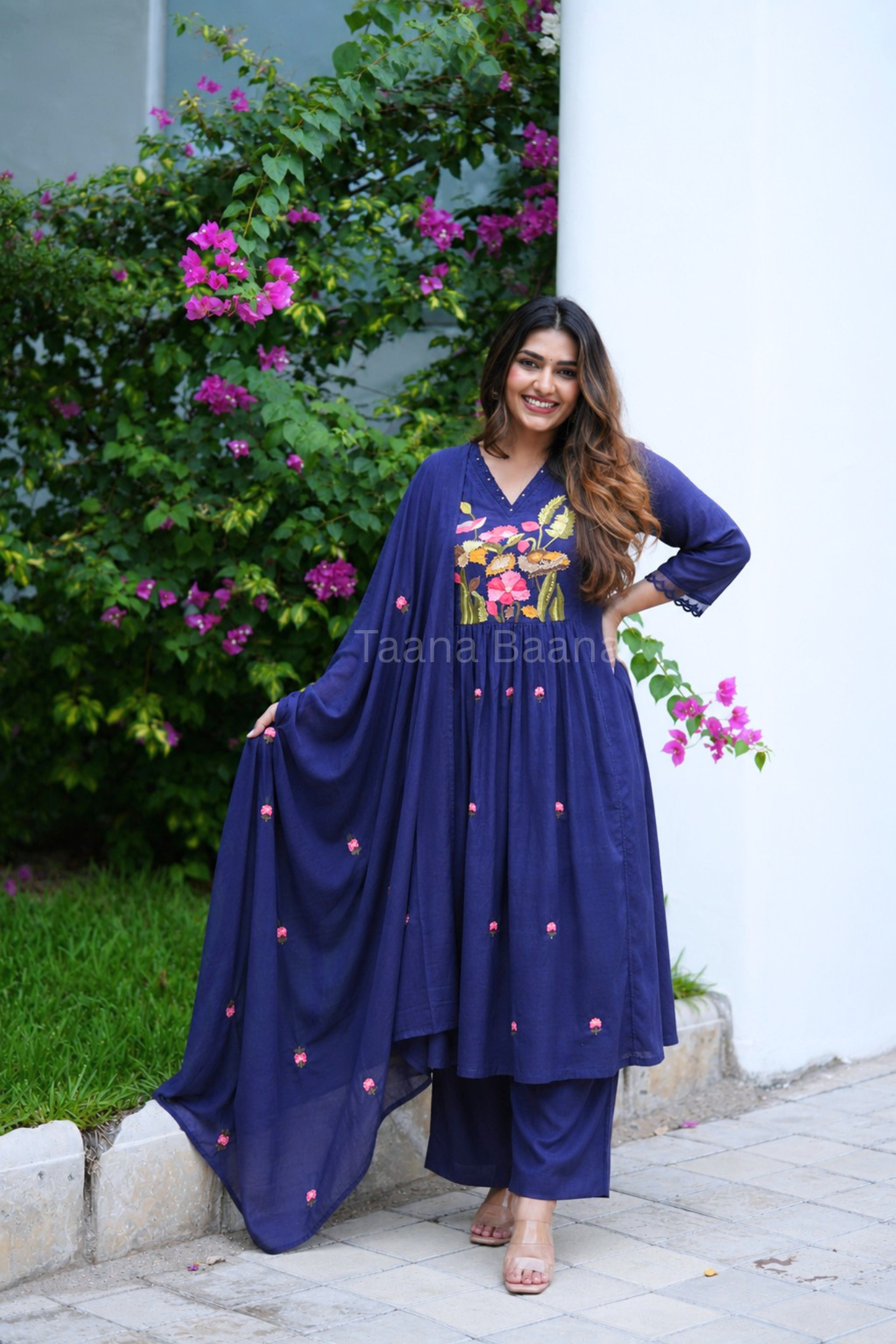 Dupatta Pant Set