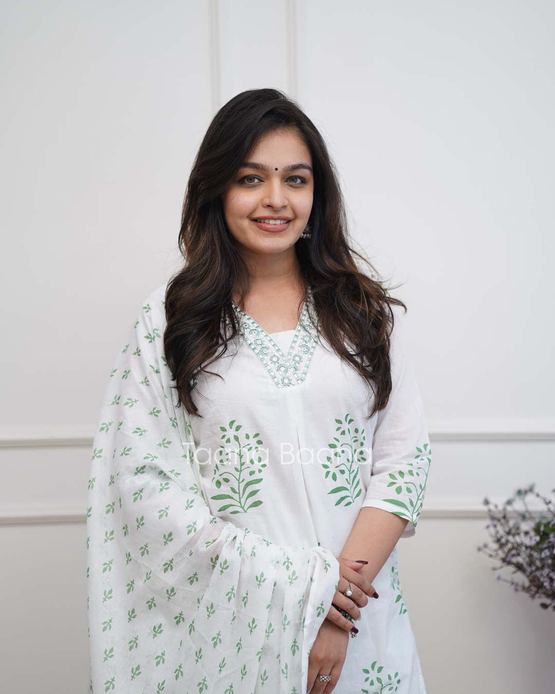 Dupatta Pant Set