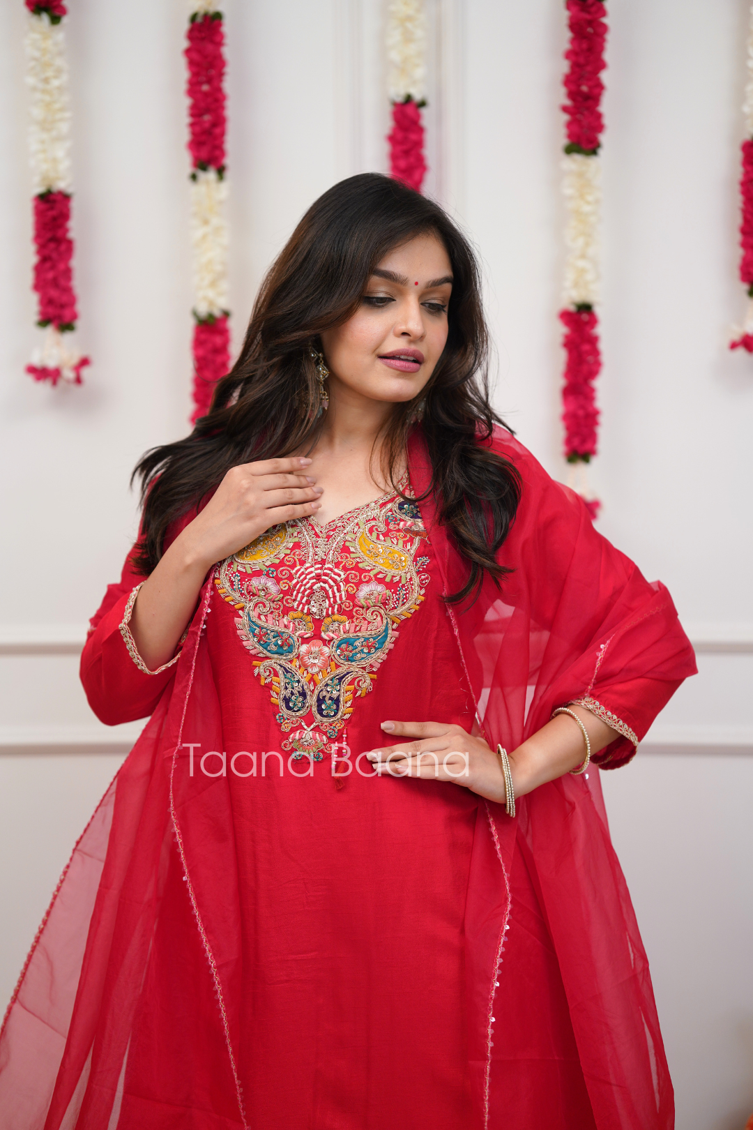 Dupatta Pant Set