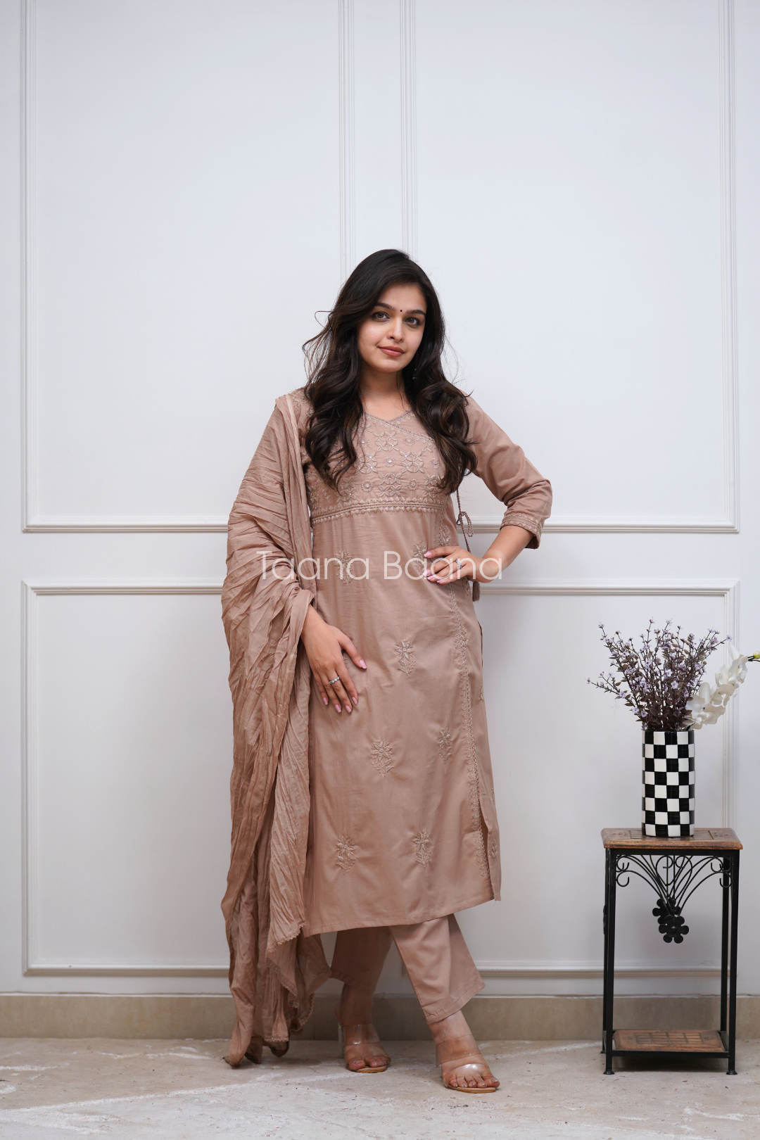 Dupatta Pant Set