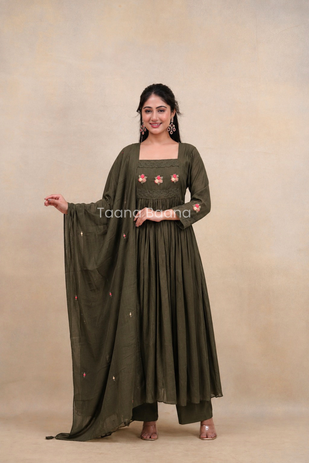 Dupatta Pant Set