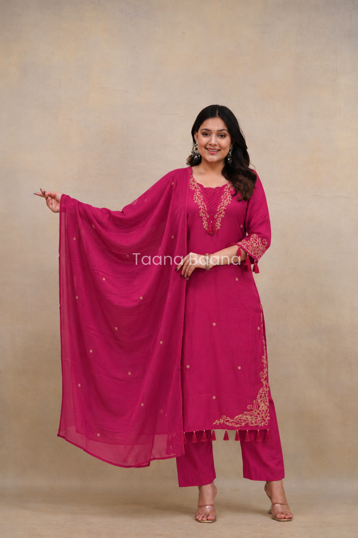 Dupatta Pant Set