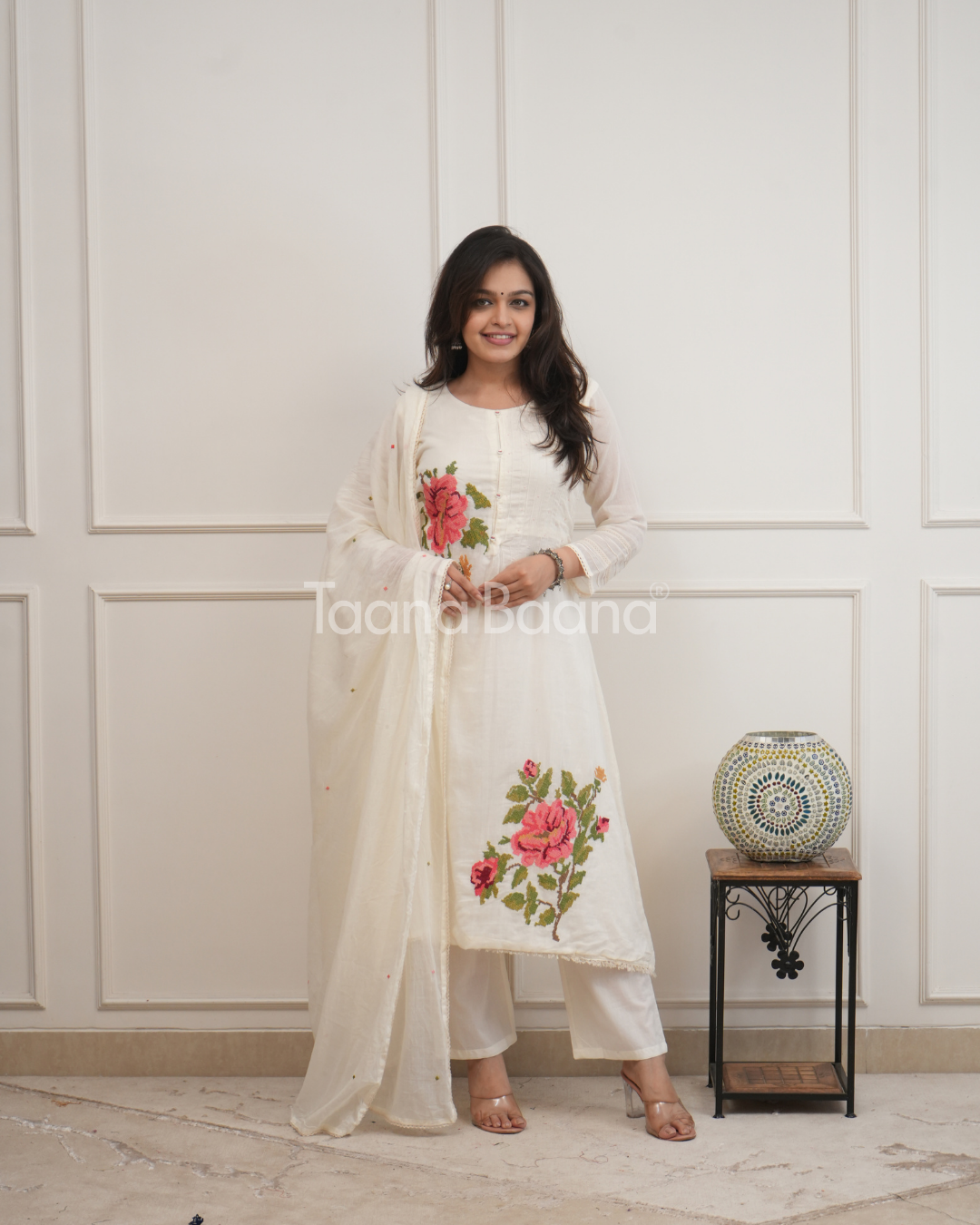 Dupatta Pant Set