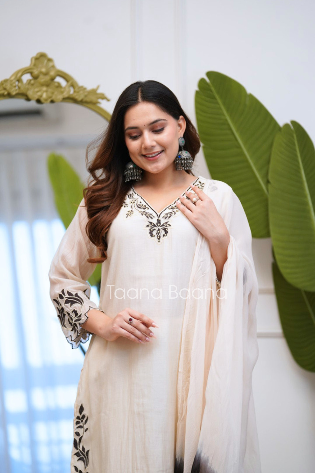 Dupatta Pant Set