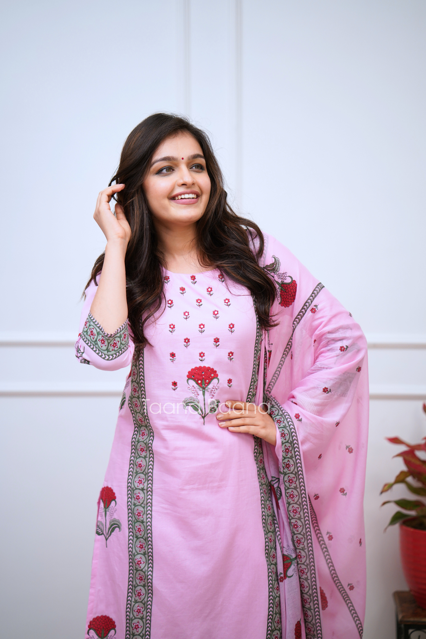 Dupatta Pant Set