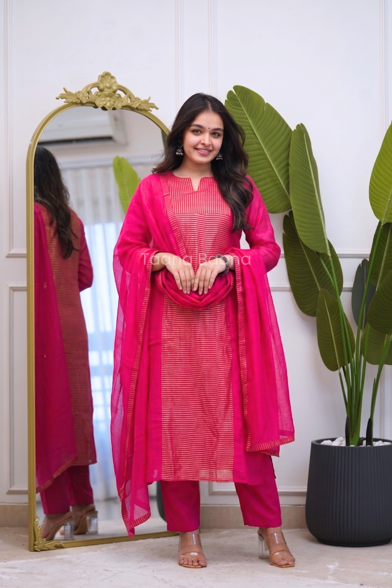 Dupatta Pant Set