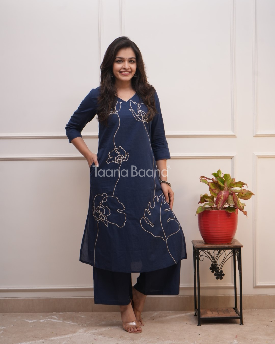 Dupatta Pant Set