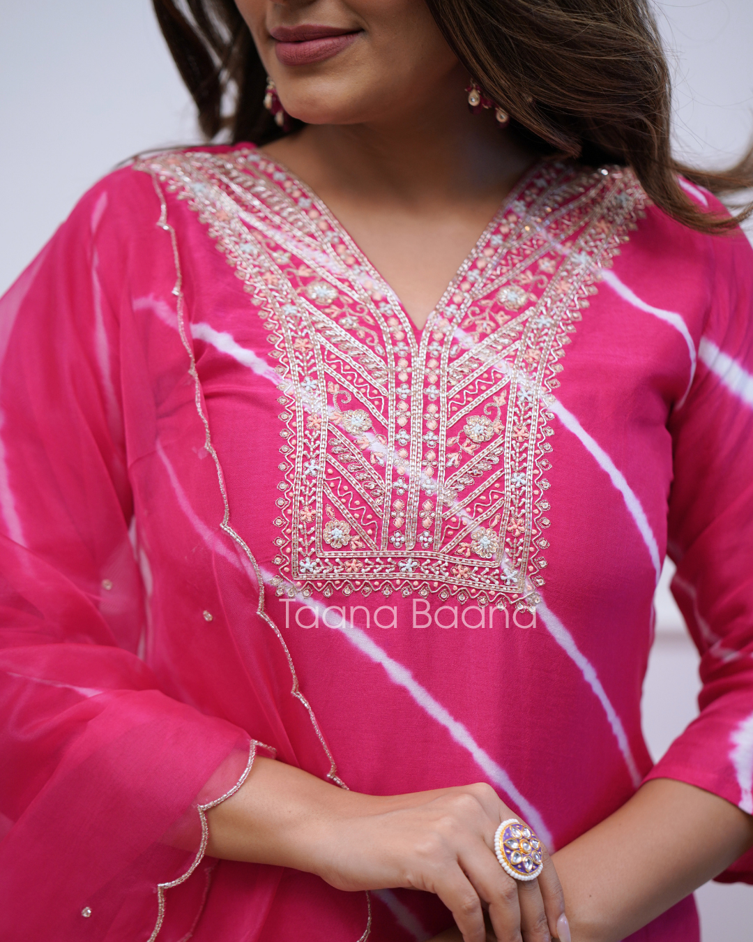 Dupatta Pant Set