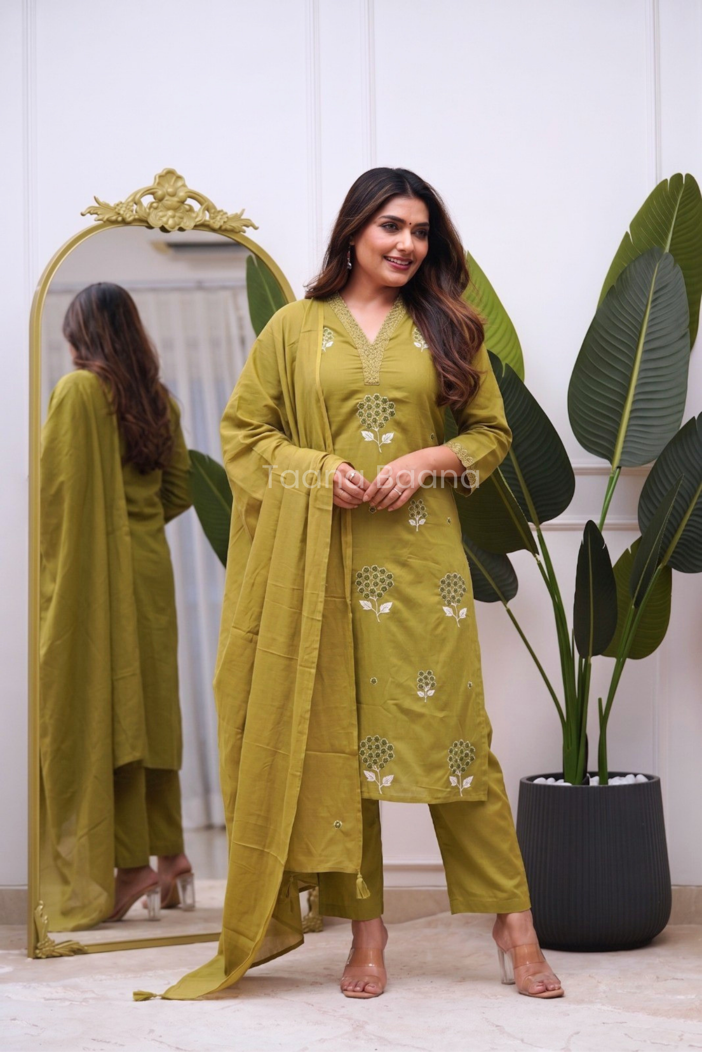 Dupatta Pant Set