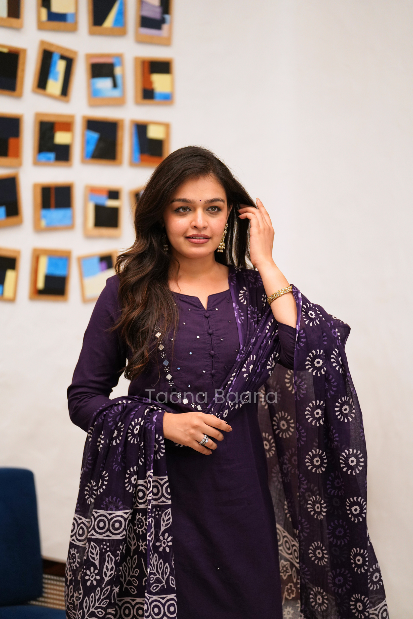 Dupatta Plazo Set