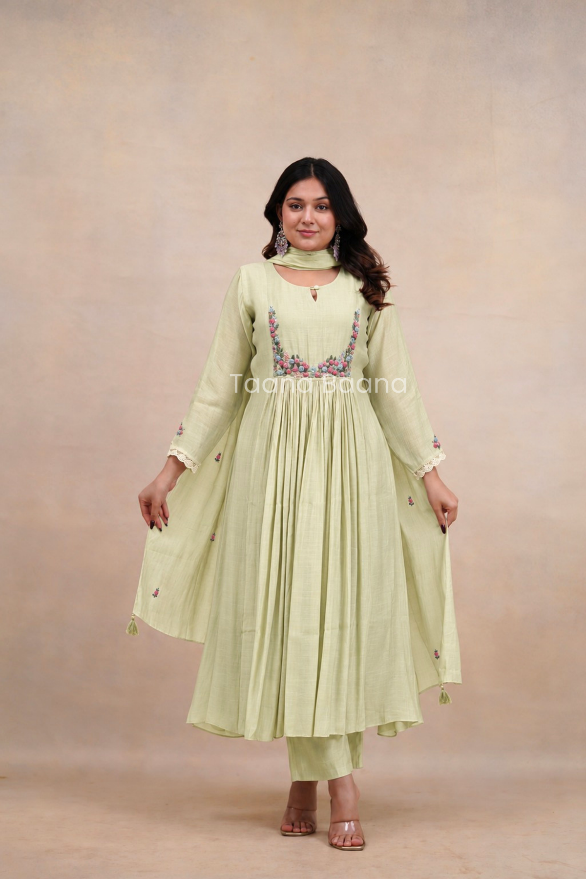 Dupatta Pant Set