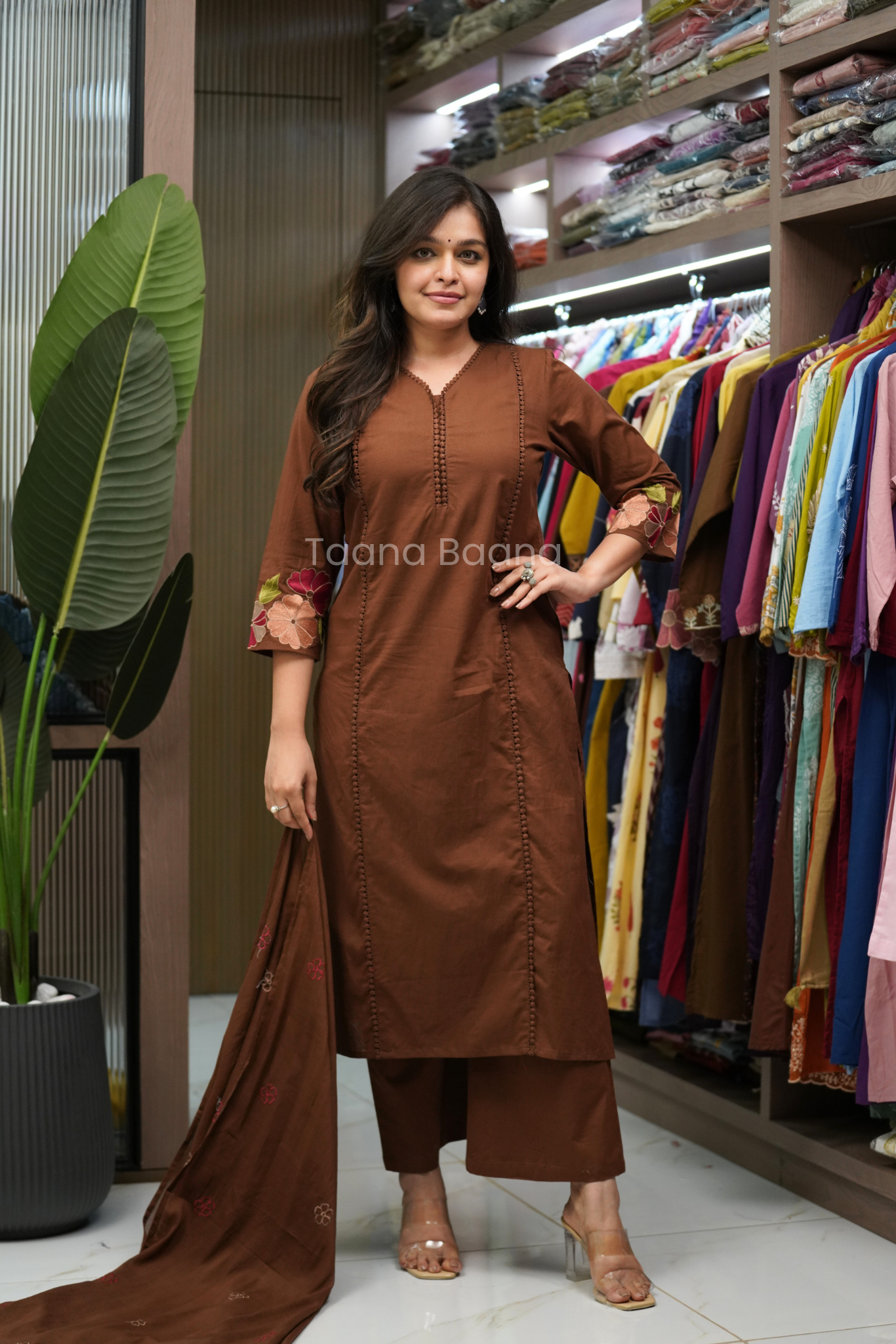 Dupatta Pant Set