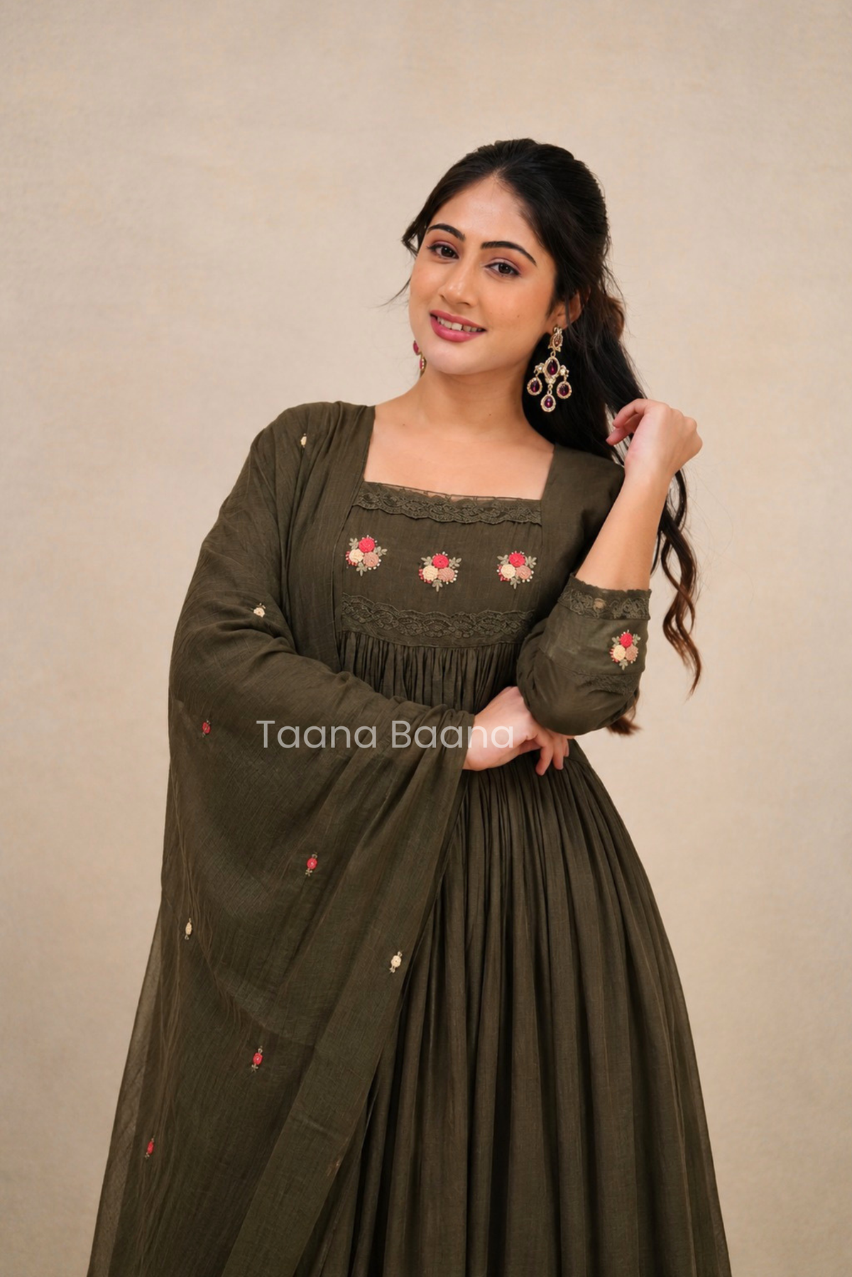 Dupatta Pant Set