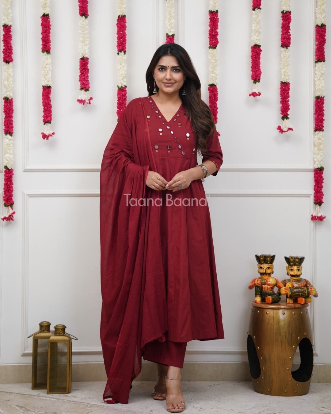 Dupatta Pant Set
