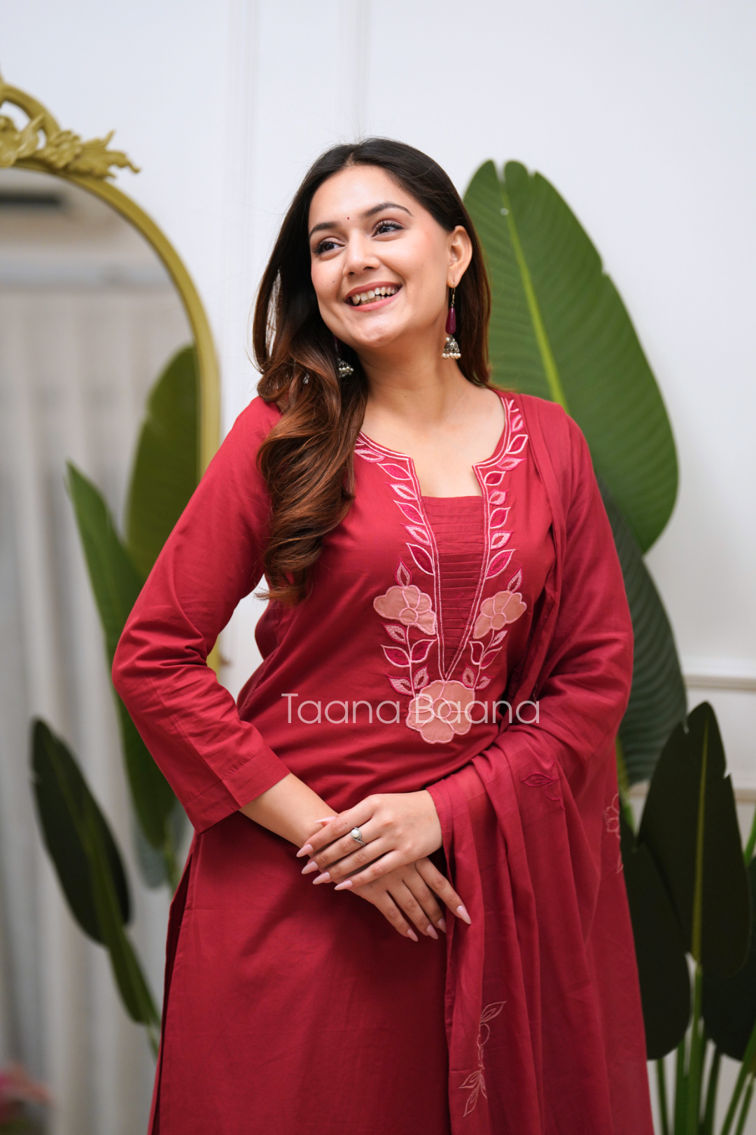 Dupatta Pant Set