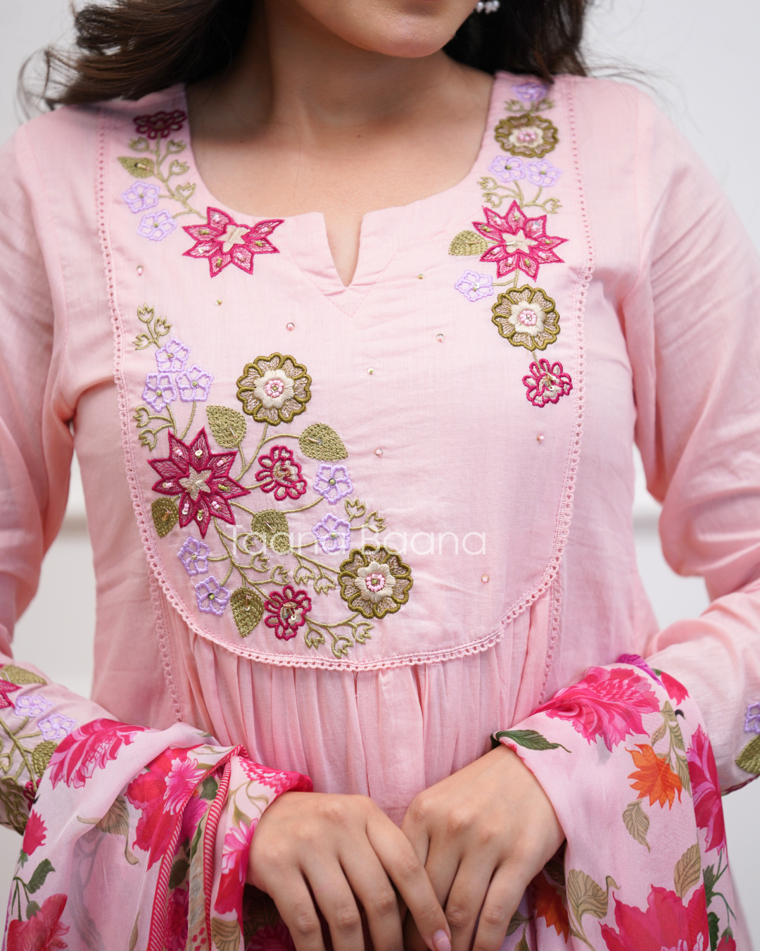 Dupatta Pant Set