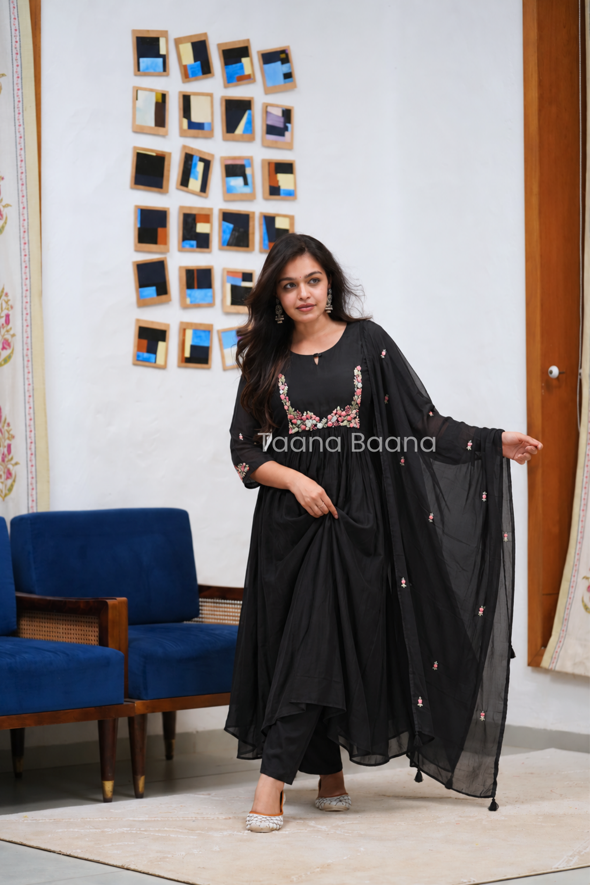 Dupatta Pant Set