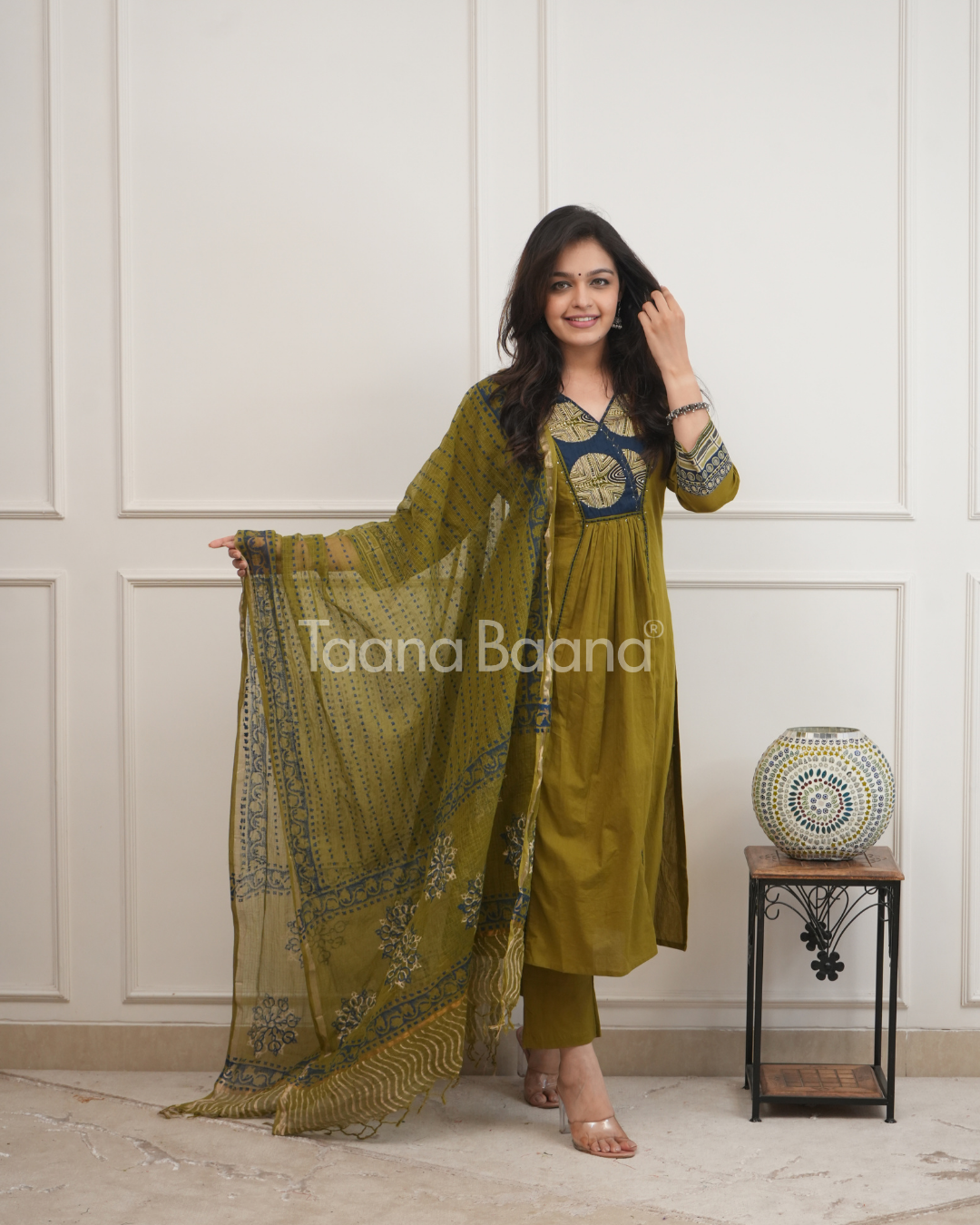 Dupatta Pant Set