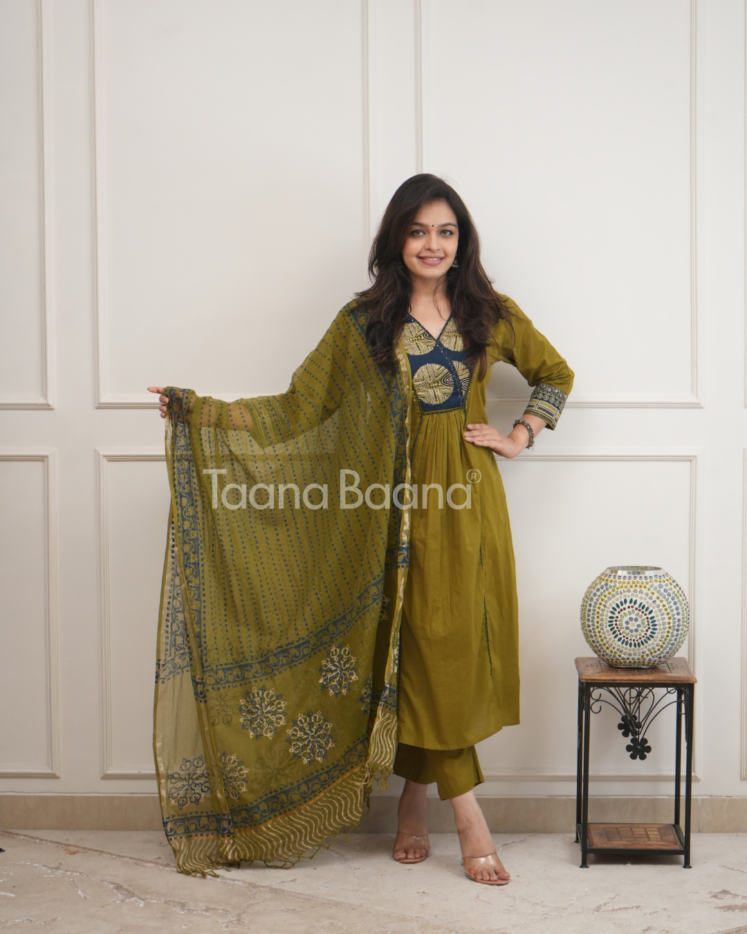 Dupatta Pant Set