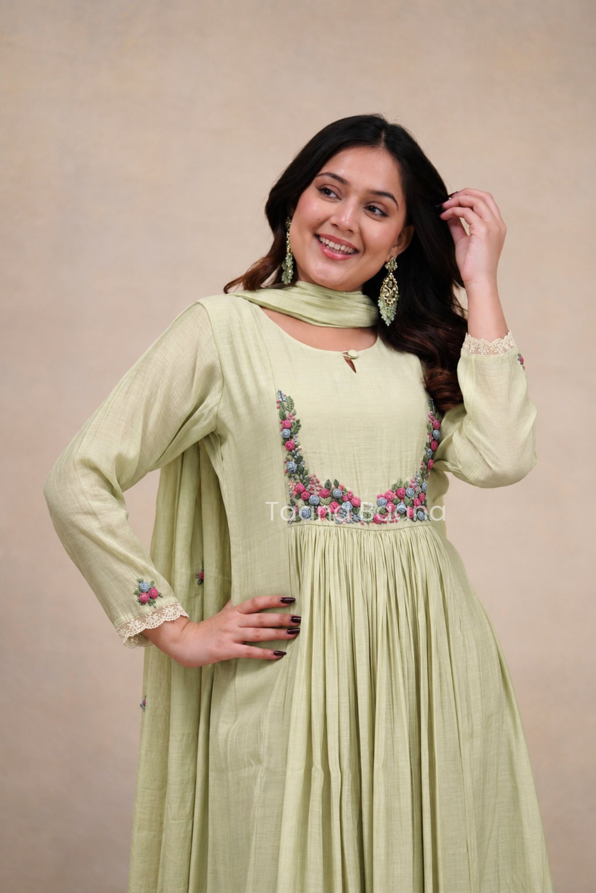 Dupatta Pant Set