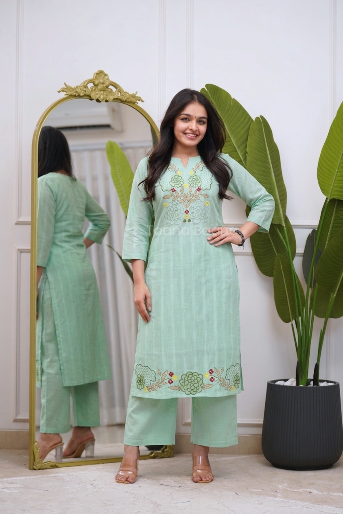 Dupatta Pant Set