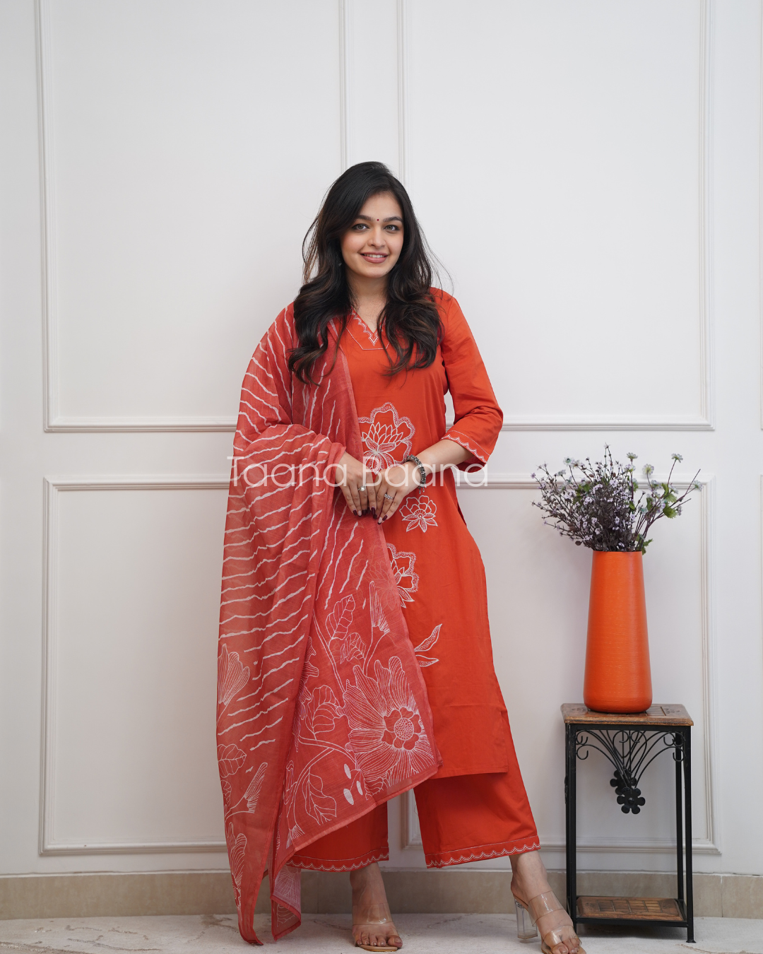 Dupatta Pant Set